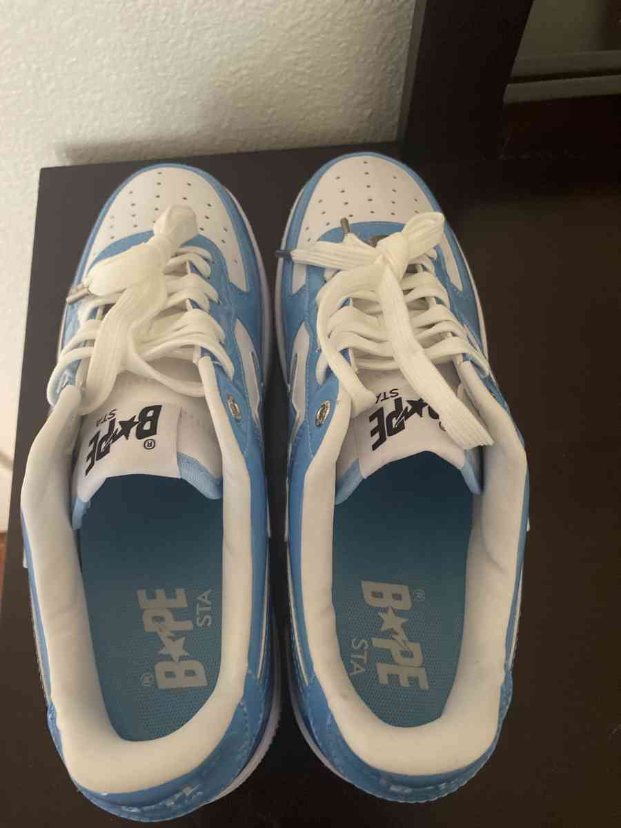 A Bathing Ape Bape Sta Low Blue White - Las Vegas, Nevada - FleaMarketBay