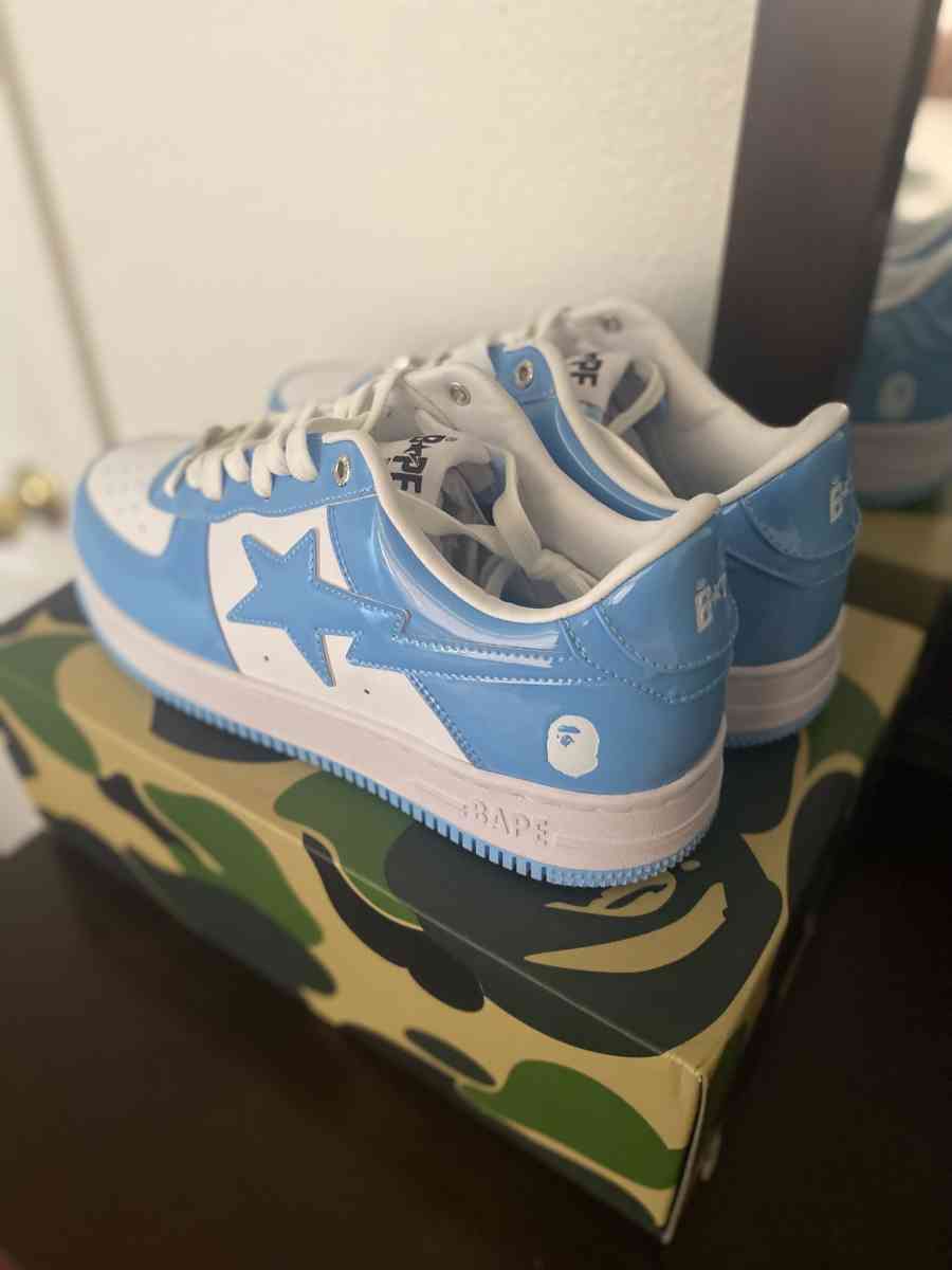 A Bathing Ape Bape Sta Low Blue White - Las Vegas, Nevada - FleaMarketBay