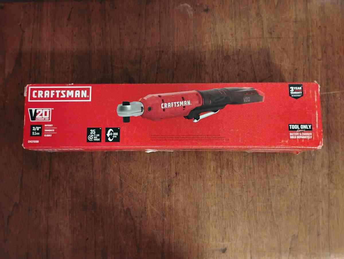CRAFTSMAN V20 CORDLESS RATCHET - South Bend, Indiana