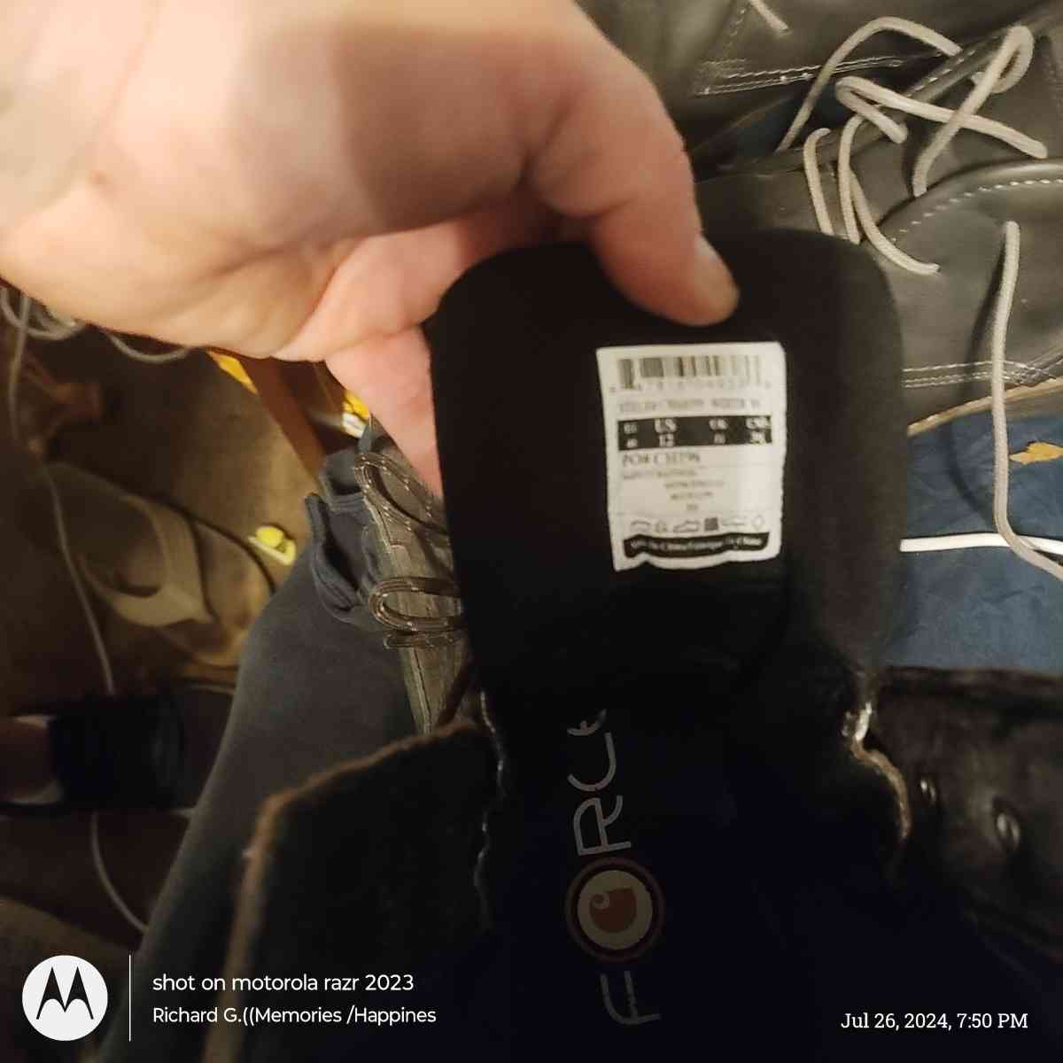 Carhartt insulated waterproofr boots size 11 half and 12 - Chattanooga, Tennessee - FleaMarketBay