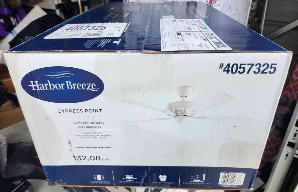 Harbor Breeze Cypress Point Ceiling Fan BRAND NEW - Homosassa, Florida - FleaMarketBay