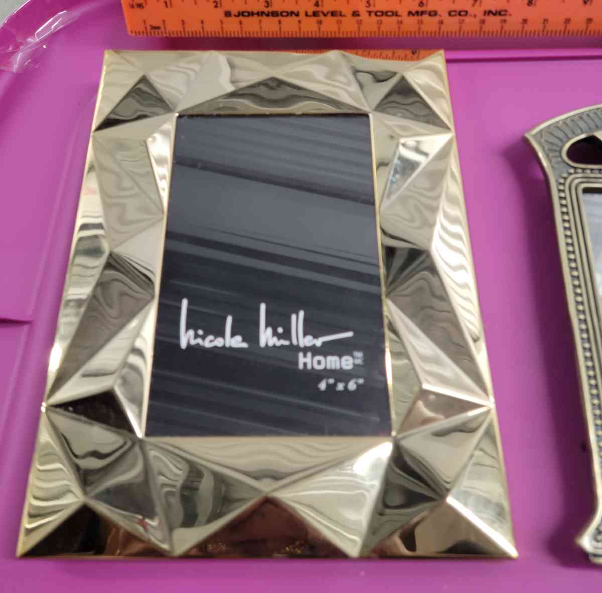 3pcs Gold Modern Picture Frame Lot 1 7x 5 2 4x6 - Kenner, Louisiana - FleaMarketBay