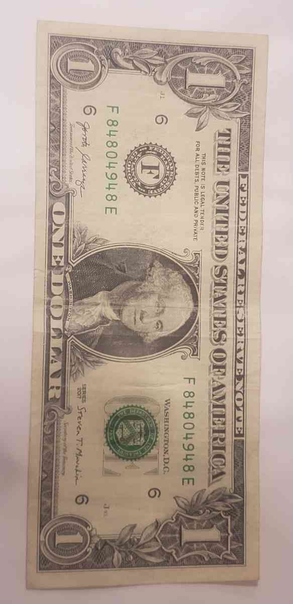 2017 dollar bill - Lithonia, Georgia