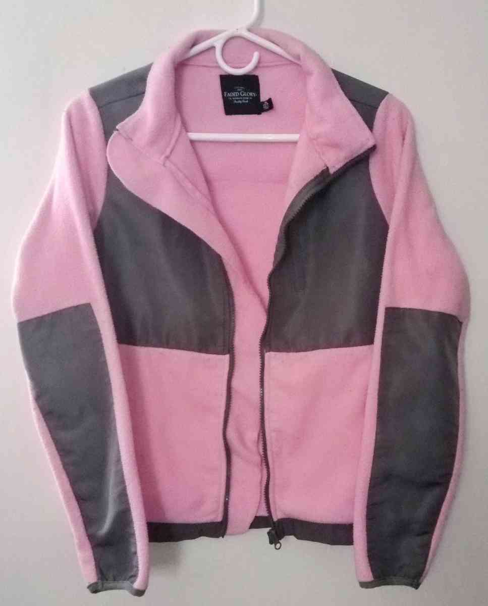 XLarge kids Faded Glory pink and gray jacket - Cave City, Arkansas