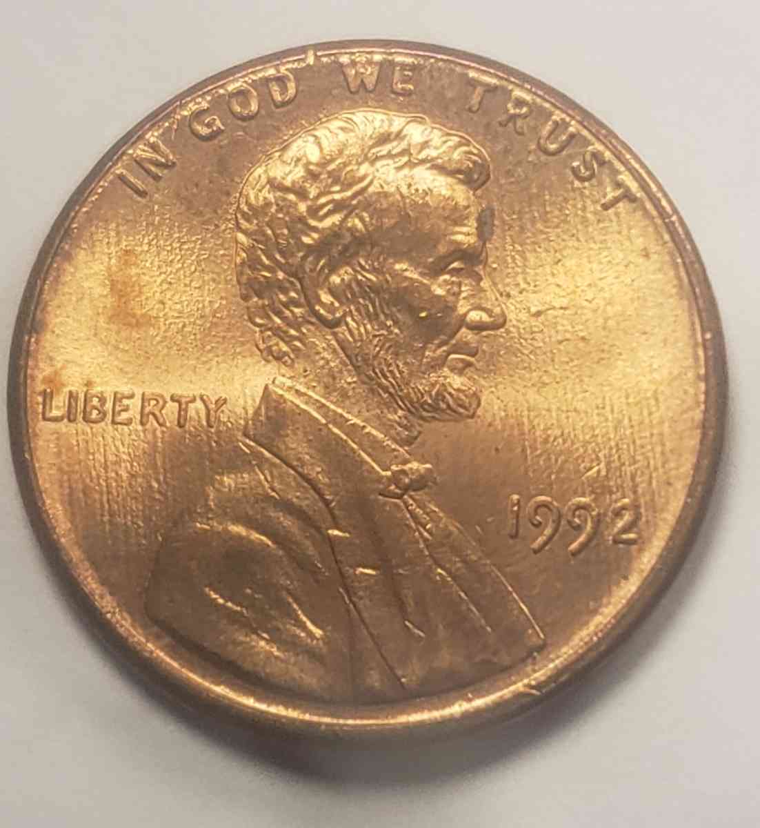 1992 penny - Lithonia, Georgia