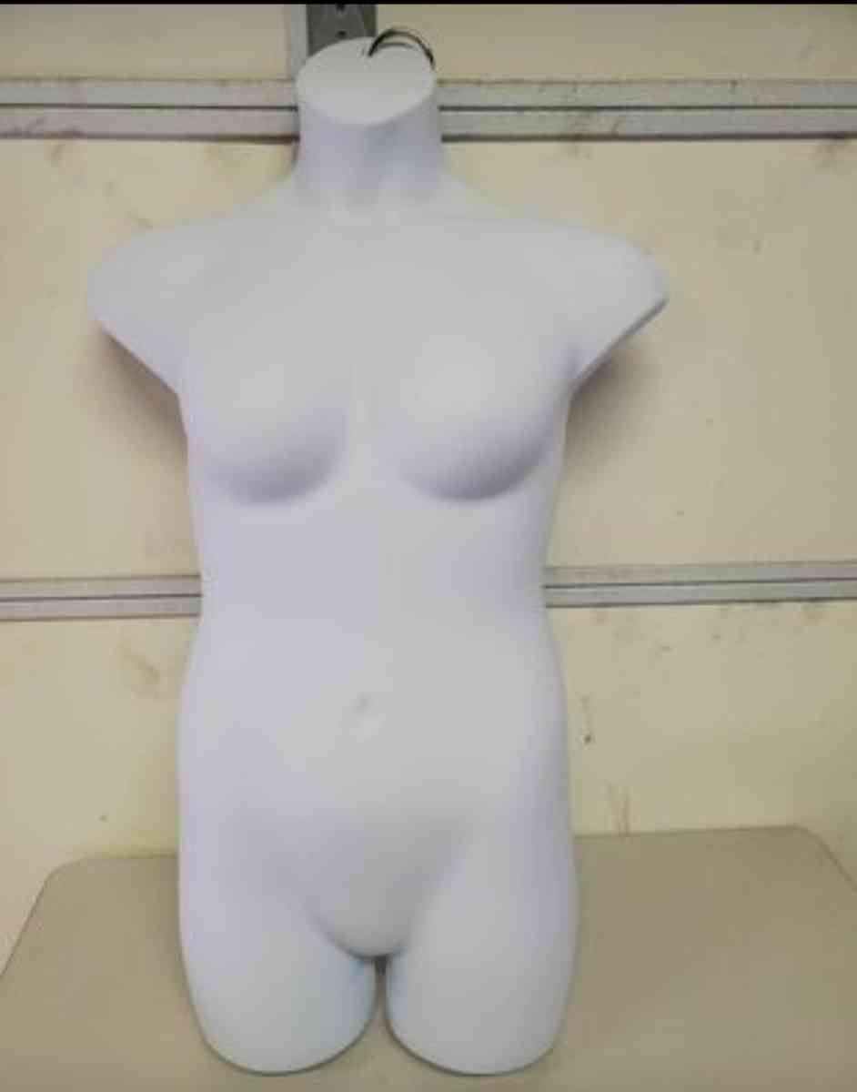 White Molded Female Mannequin With Hook  Boutique  RRR Appar