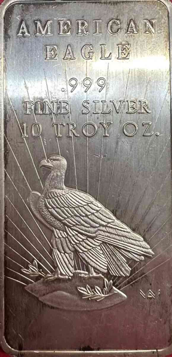 world wide mint American eagle vintage 10oz bars - Glassboro, New Jersey - FleaMarketBay