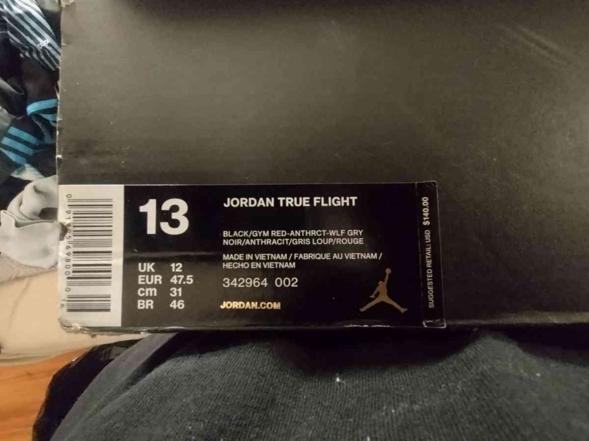 Size 13 Jordan True Flight - Columbus, Ohio - FleaMarketBay