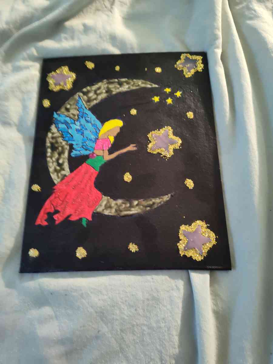 fairy on the moon - Austin, Texas