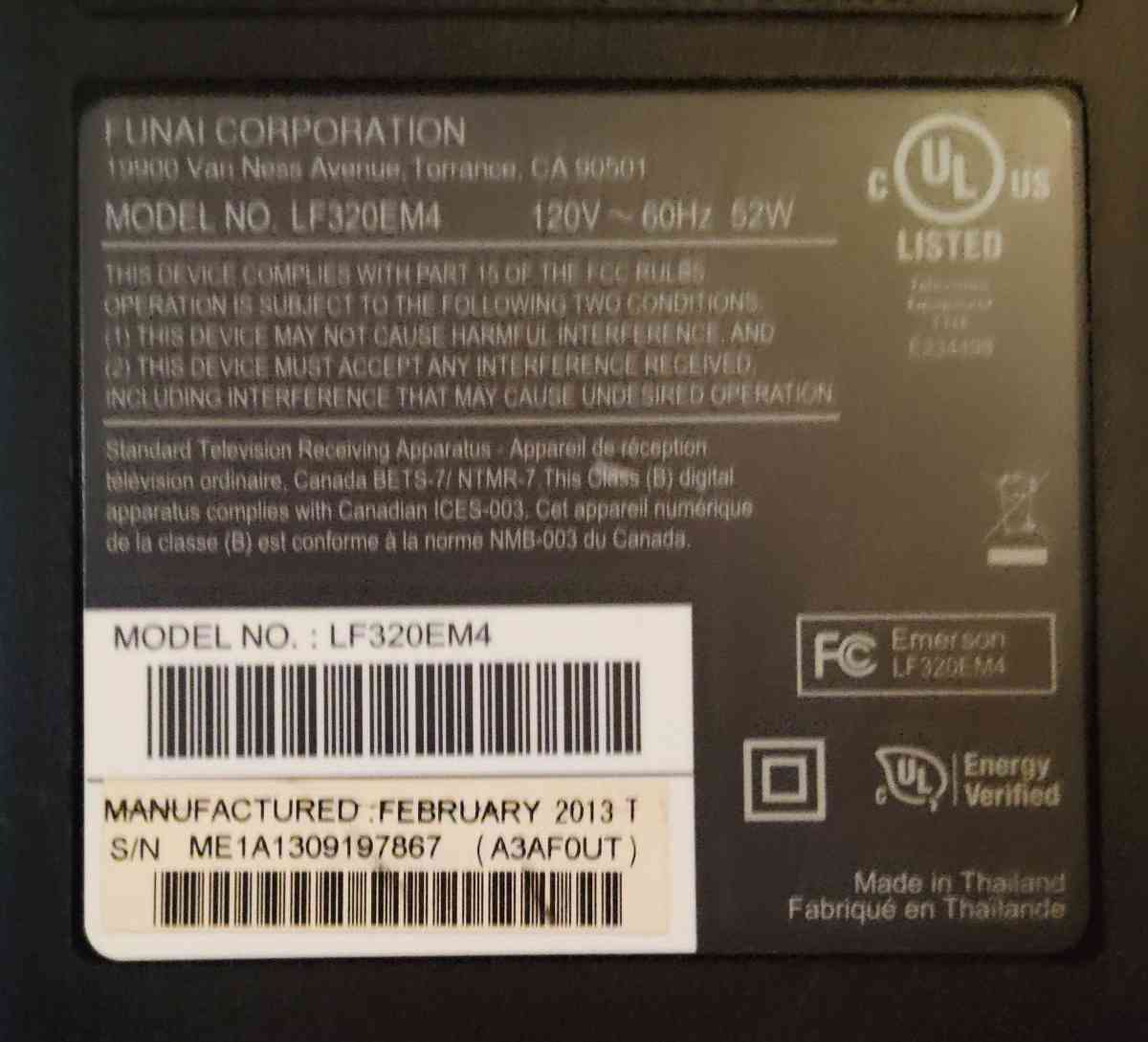 32  EMERSON TV - Laredo, Texas - FleaMarketBay