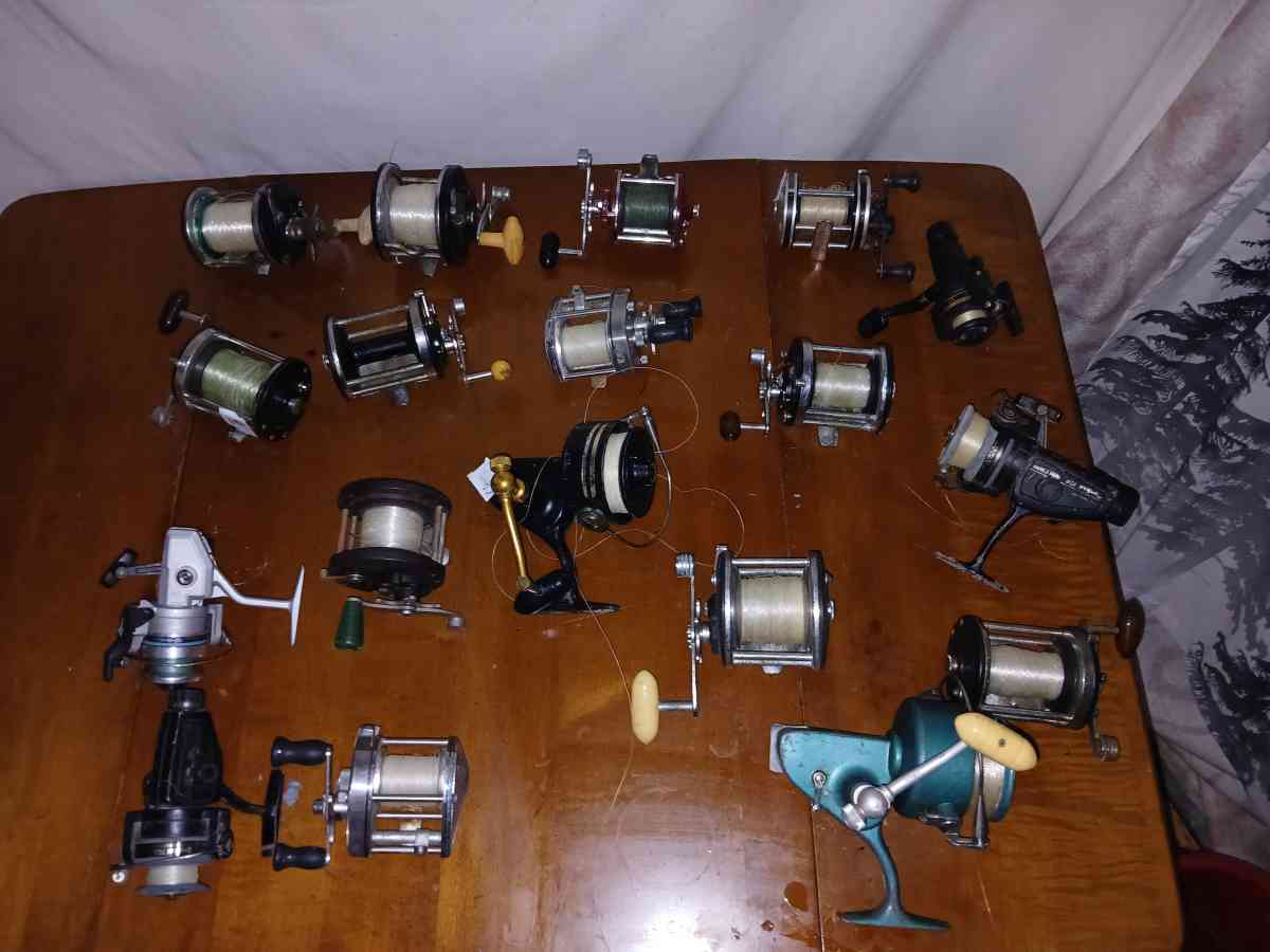 Fishing reels lures and other random gear - Millville, New Jersey