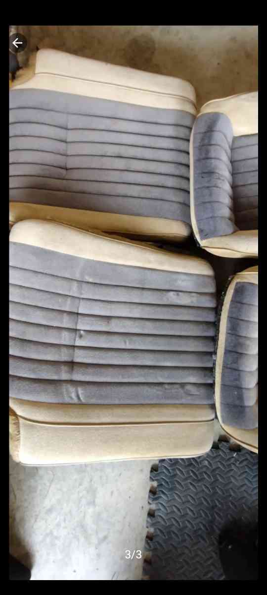 new 1986 trans am back seats - Raeford, North Carolina - FleaMarketBay