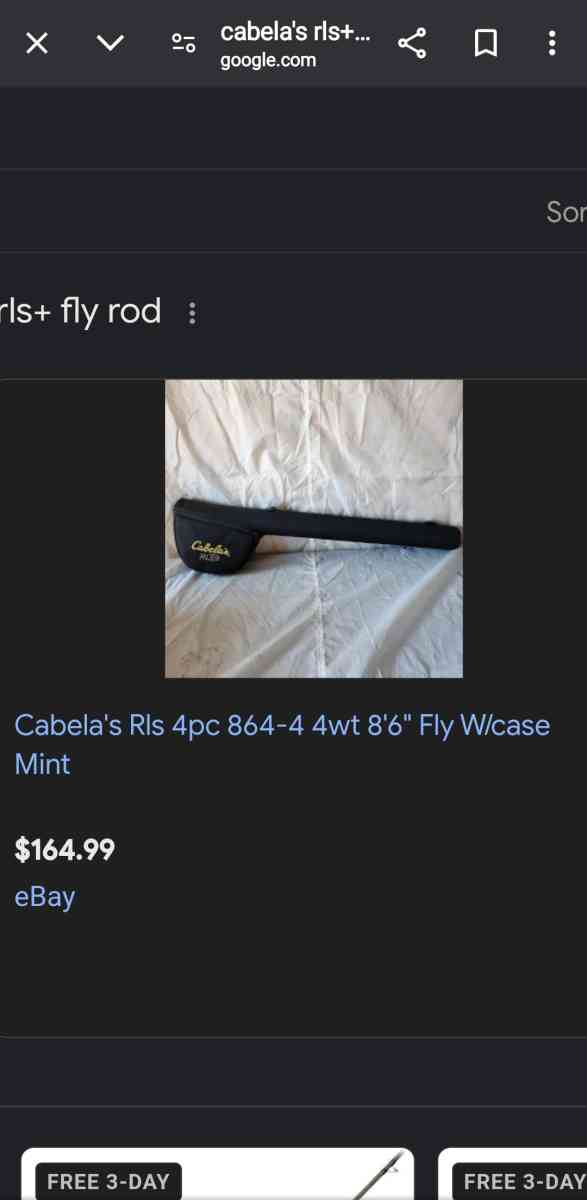 Cabelas RLS with case - Clackamas, Oregon - FleaMarketBay