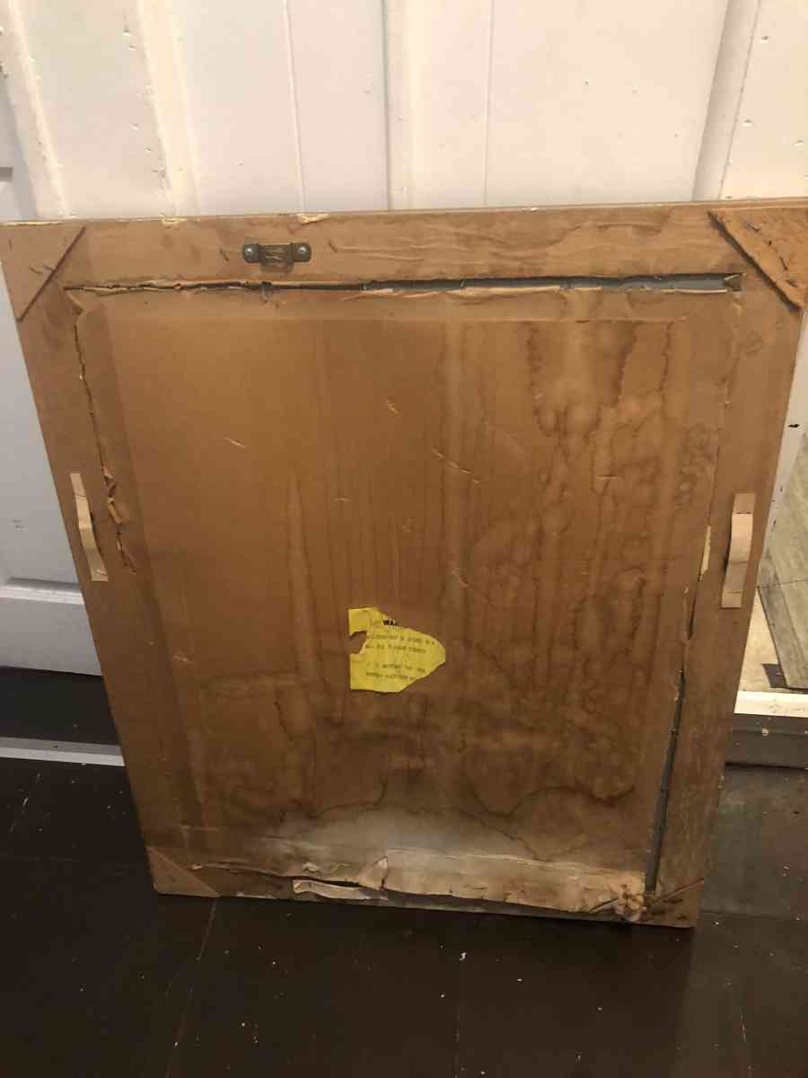 antique gold framed mirror - Baltimore, Maryland - FleaMarketBay