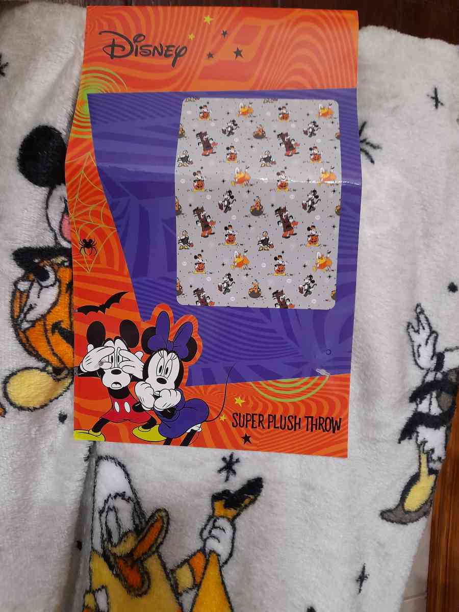 mickey vintage throw blanket - Fort Lauderdale, Florida - FleaMarketBay