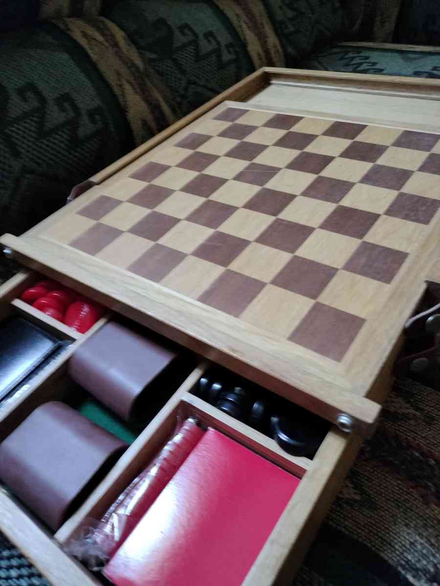 Checkers and Backgammon combo game - Columbia, South Carolina - FleaMarketBay
