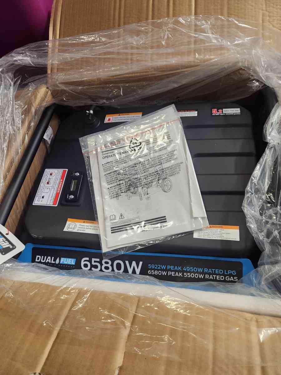 NEW Pulsar Generator 65805300 Watt Dual Fuel Gas AND Propane - Kenner, Louisiana - FleaMarketBay