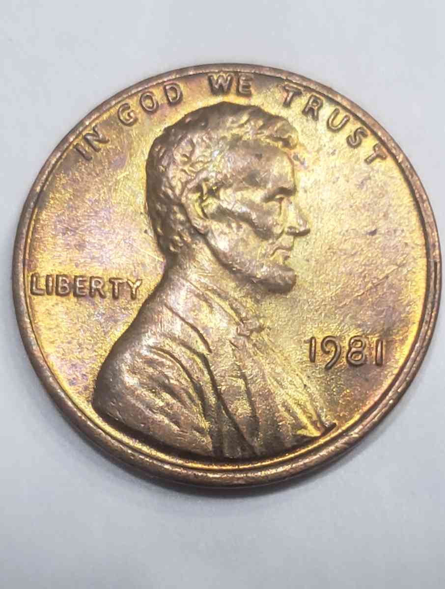 1981 penny - Lithonia, Georgia