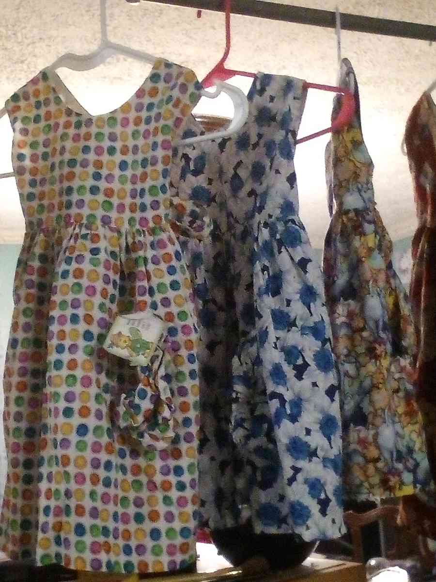girl dresses with matching hair ties - Limerick, Maine - FleaMarketBay