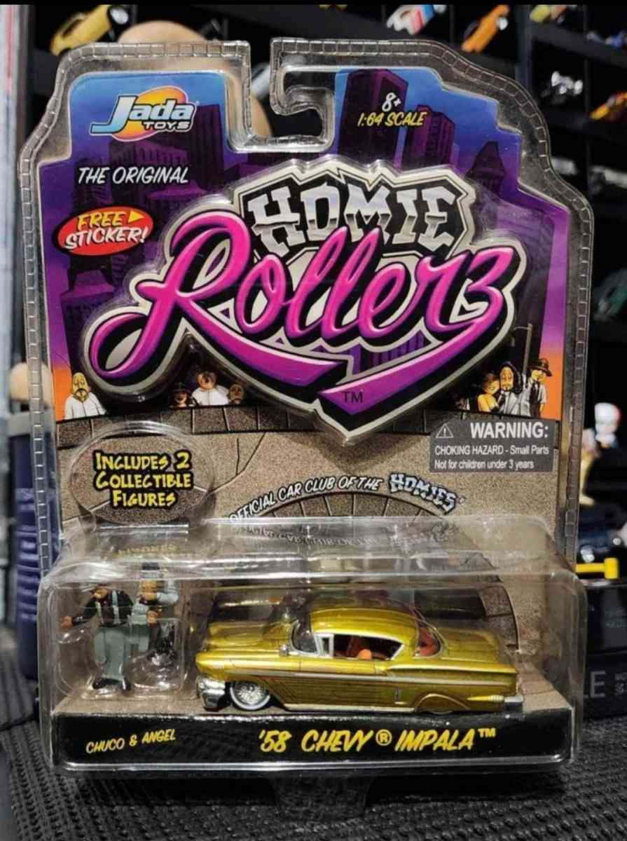 Jada Toys Homie Rollerz 58 Chevy Impala Lowrider 164 Diecast - Saint Louis, Missouri - FleaMarketBay