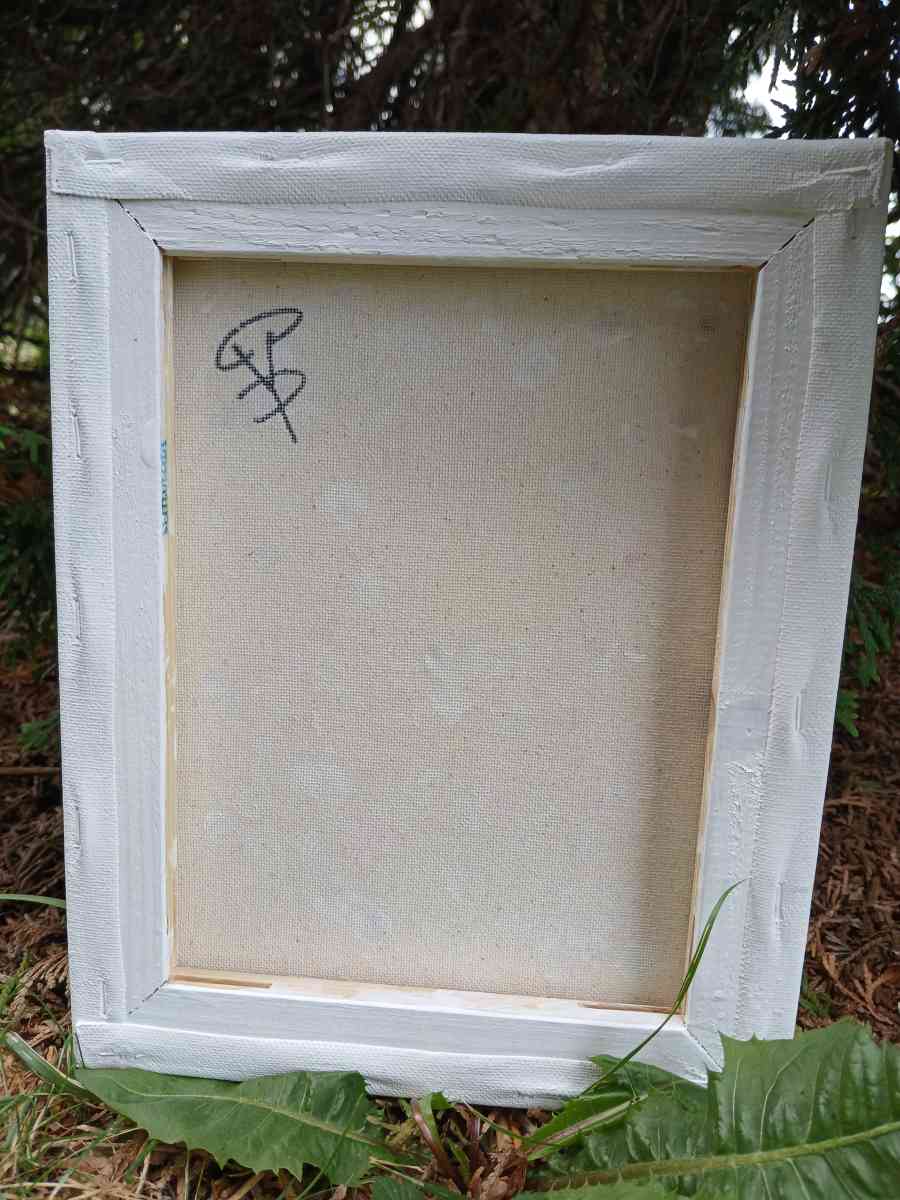 Jungle Brain Waves Absract Acrylic Paint Poured 12x16 Stretc - Kingston, Pennsylvania - FleaMarketBay