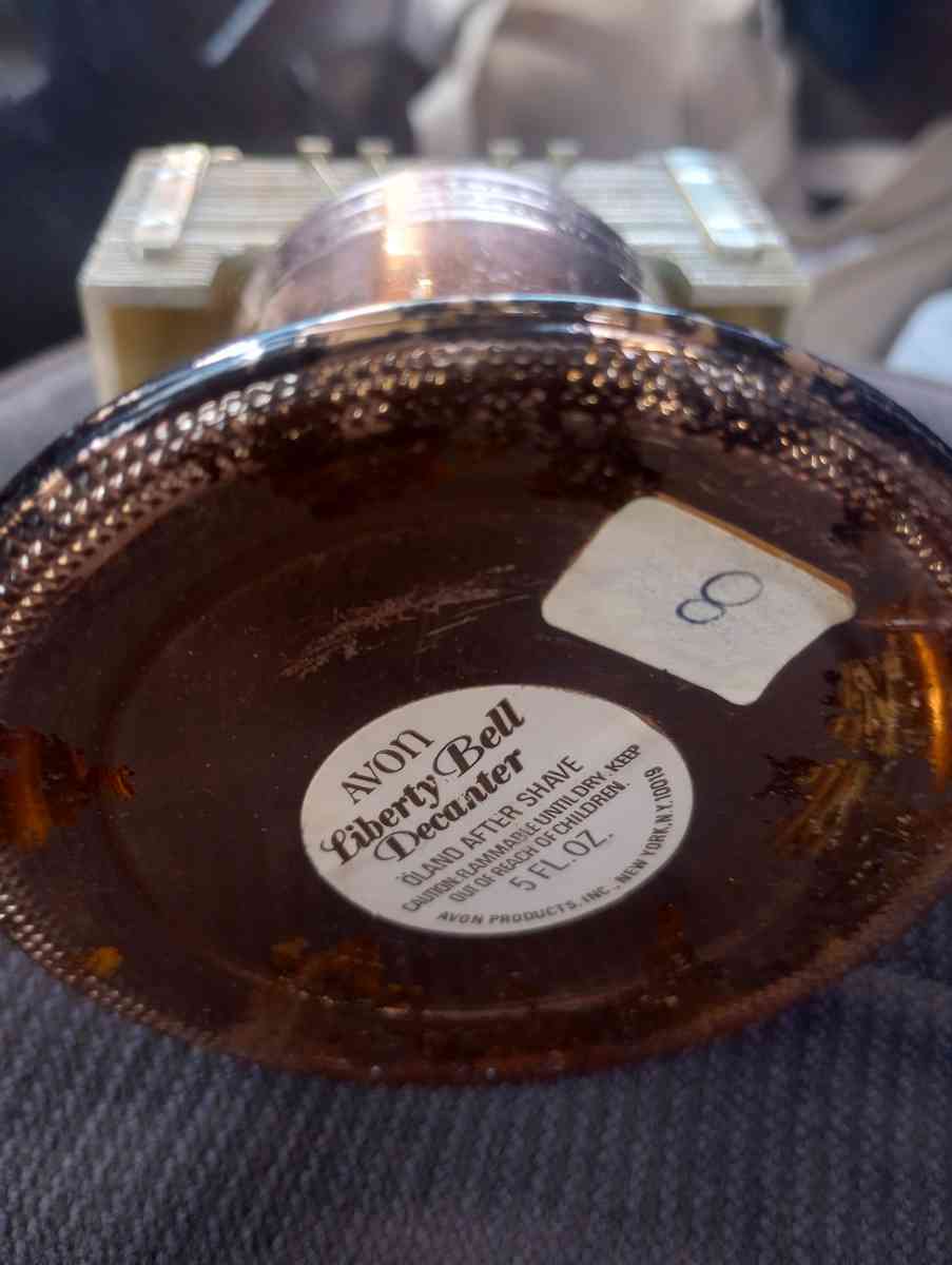 clickers fish scale Avon Liberty container with fluid - Black Hawk, Colorado - FleaMarketBay