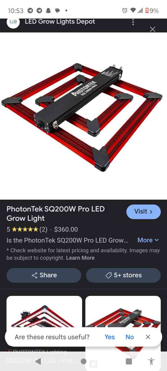 Photontek SQ200W Pro LED Horticulture lights - San Antonio, Texas - FleaMarketBay