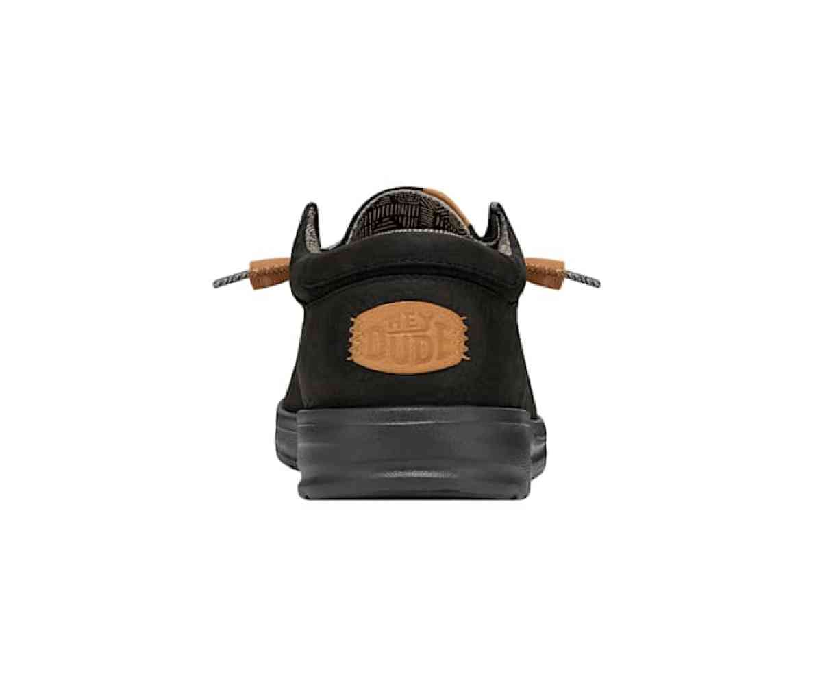 Hey Dudes Wally Grip Craft Leather Mens Size 9 in black NWT - Lakeland, Florida - FleaMarketBay
