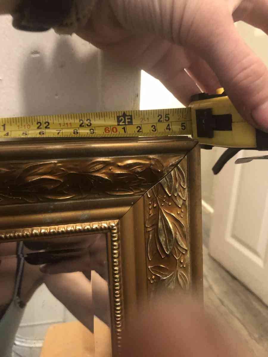 antique gold framed mirror - Baltimore, Maryland - FleaMarketBay