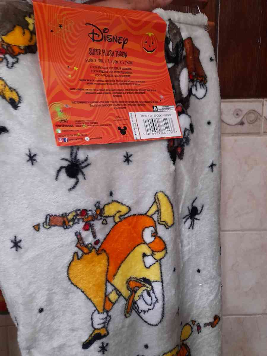 mickey vintage throw blanket - Fort Lauderdale, Florida - FleaMarketBay