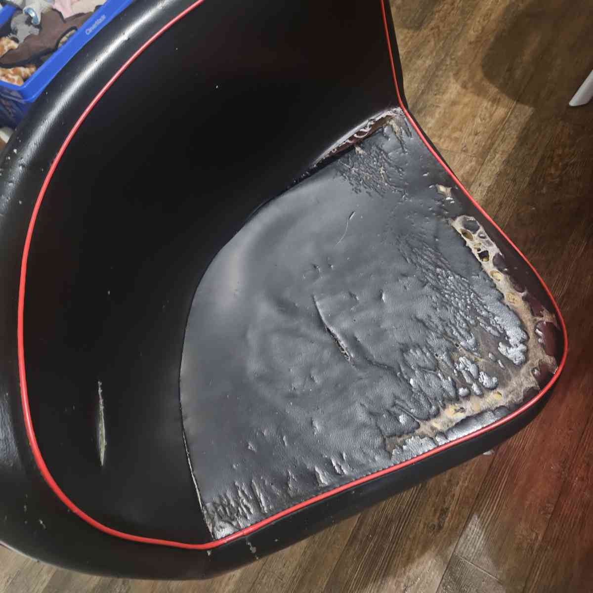 Red and Black Table with 4 matching chairs - Carrollton, Georgia - FleaMarketBay