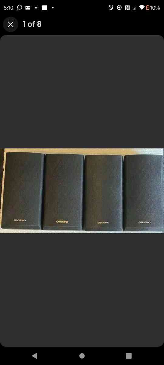 Onkyo AV ReceiverGiant Subwoofer6  varied surround sound spe - Wantagh, New York - FleaMarketBay