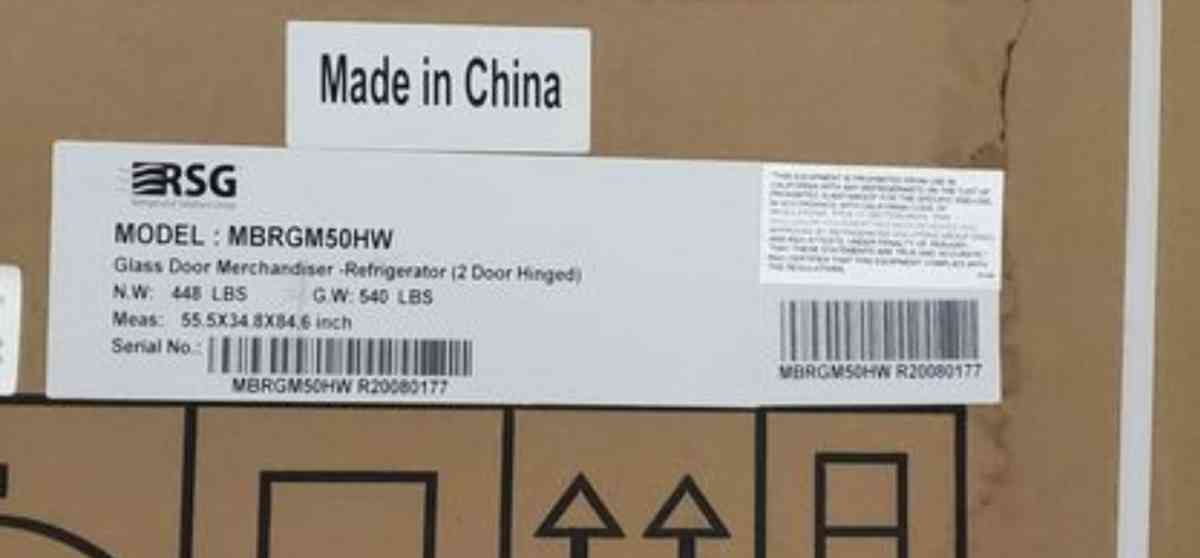 Double Door Refrigerator New MaxCold 48 Cu Ft RRR Appliances - Rock Island, Tennessee - FleaMarketBay