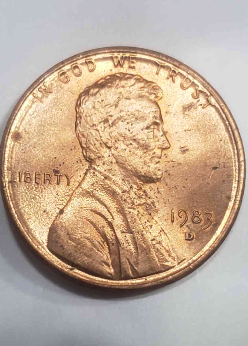 1983 penny - Lithonia, Georgia