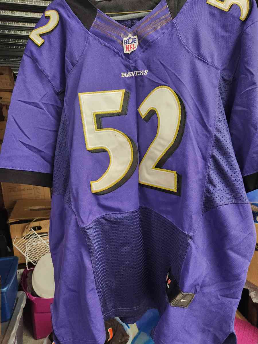 Nike Baltimore Ravens Never Worn Ray Lewis 52 Retired Player - Kenner, Louisiana