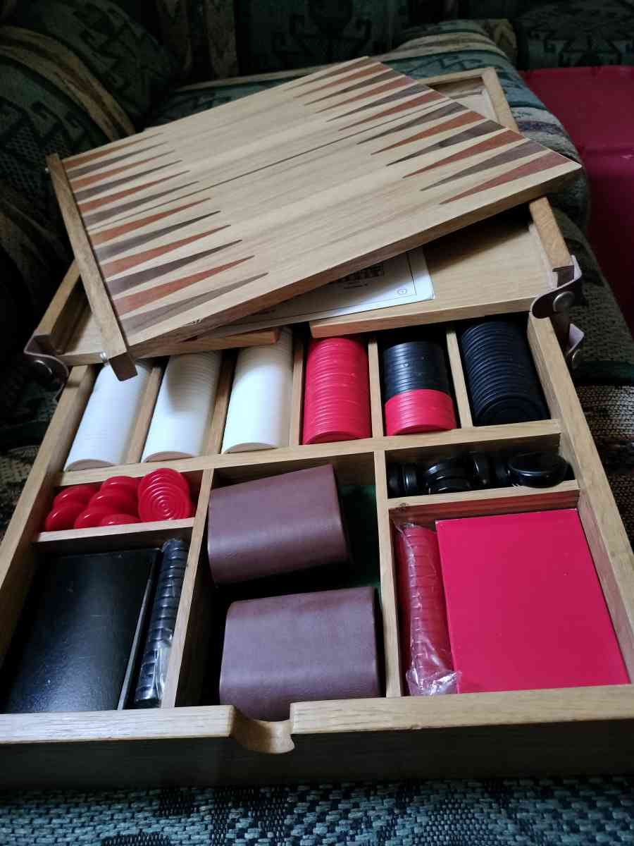 Checkers and Backgammon combo game - Columbia, South Carolina - FleaMarketBay