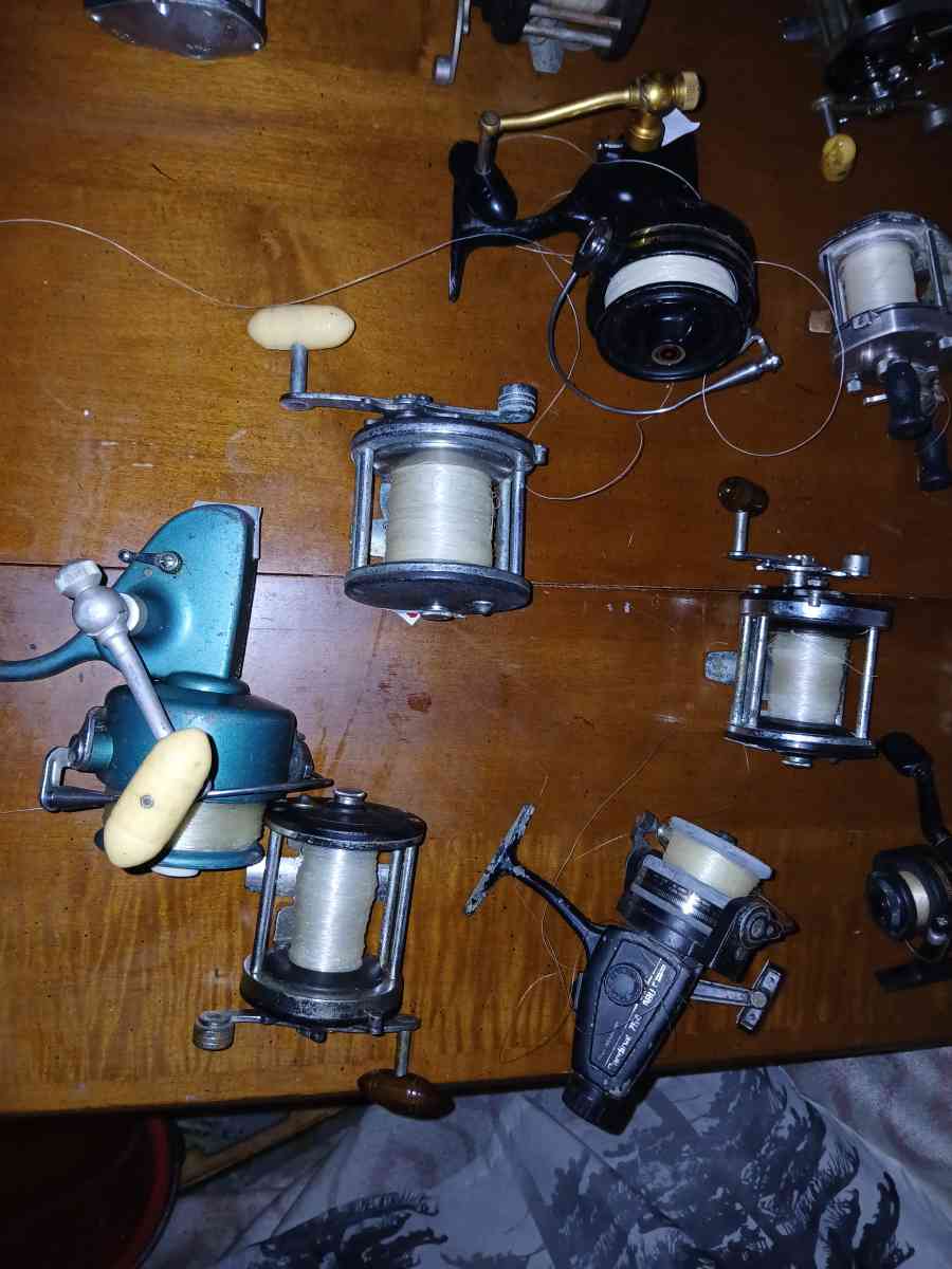 Fishing reels lures and other random gear - Millville, New Jersey - FleaMarketBay