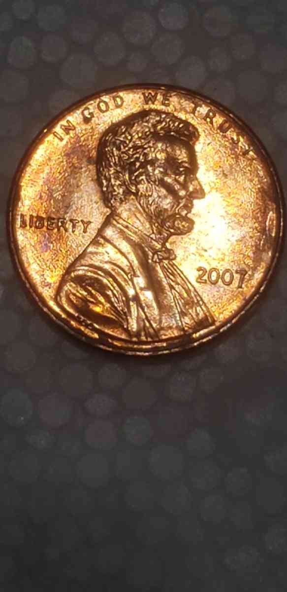 2007 penny in circulation - Lithonia, Georgia