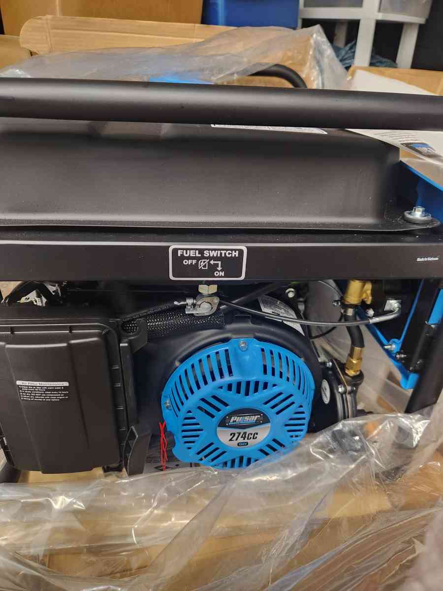 NEW Pulsar Generator 65805300 Watt Dual Fuel Gas AND Propane - Kenner, Louisiana - FleaMarketBay