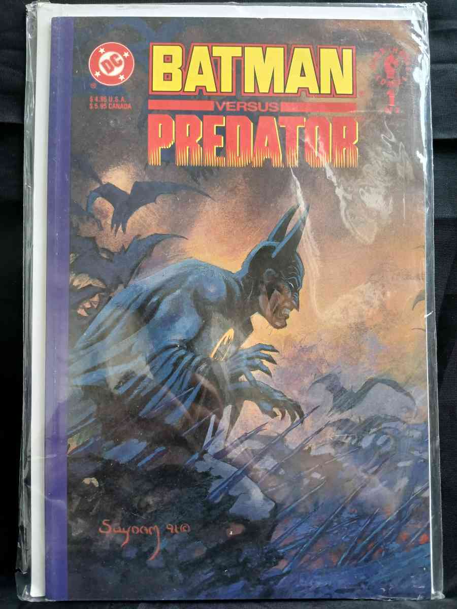 1991 DC COMICSDARK HORSE COMICS BATMAN VS PREDATOR PART 1 of - Kingston, Pennsylvania