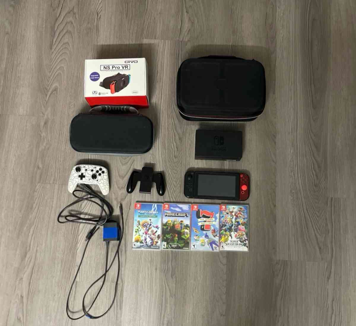 Nintendo switch and accessories     will negotiate price - Staunton, Virginia