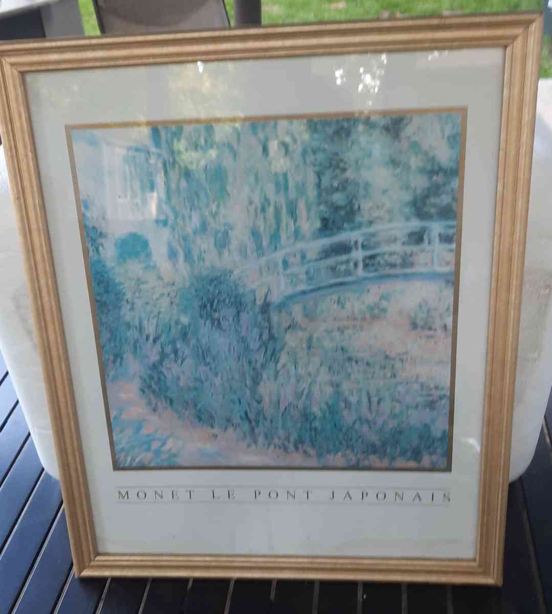 Monet Le Pont Japonais picture - Port Jefferson Station, New York - FleaMarketBay