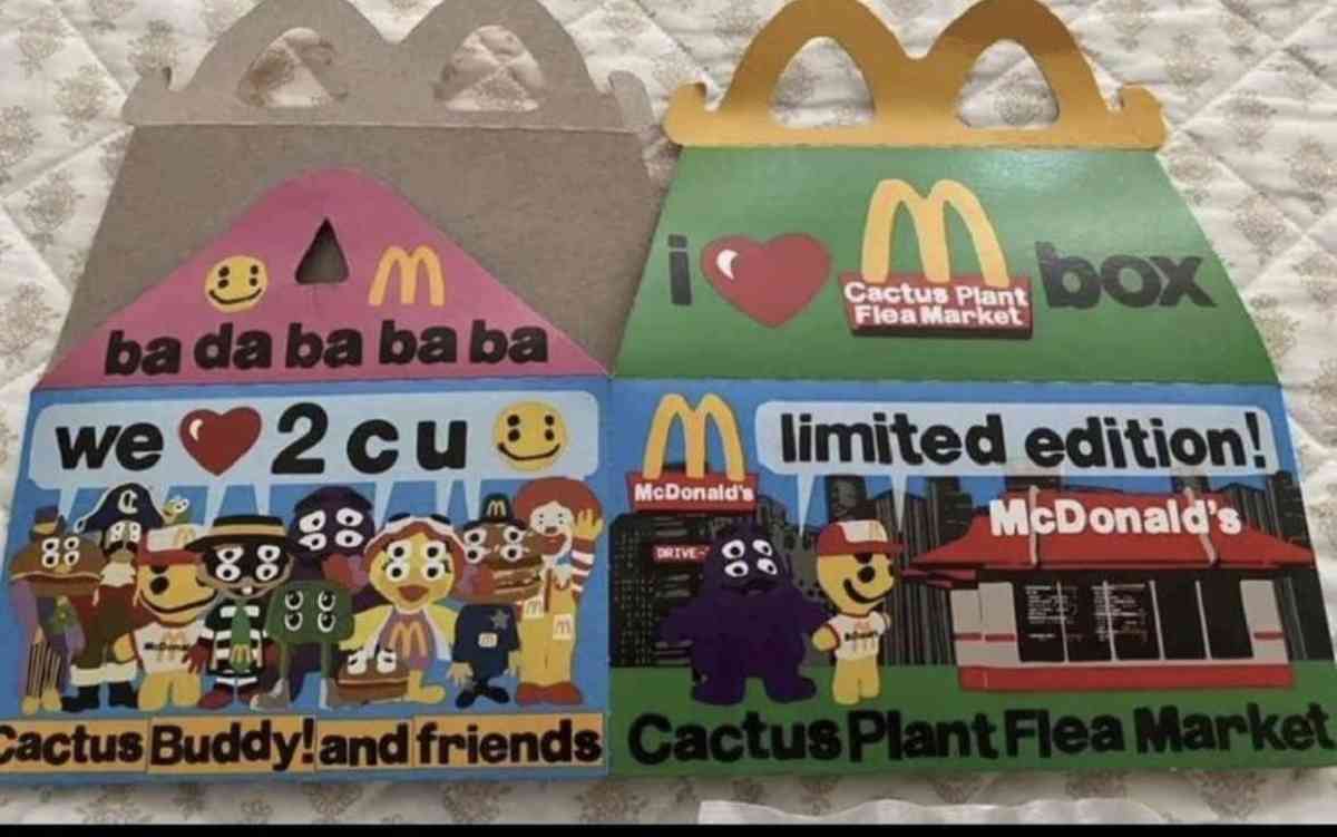 McDonalds Cactus Plant Happy meal toys - New City, New York - FleaMarketBay