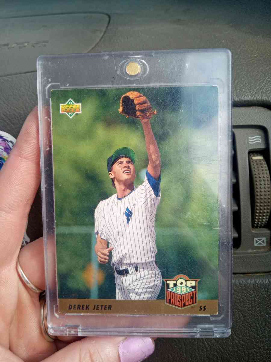 1992 Derek Jeter Top Prospect Rookie Upper Deck Baseball Car - Gastonia, North Carolina