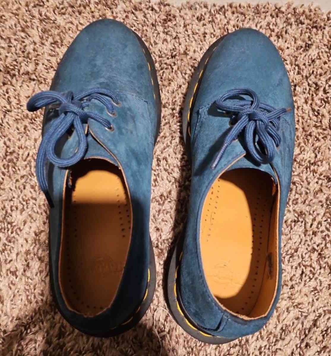 DOC MARTENS BLUE SUEDE - San Antonio, Texas - FleaMarketBay