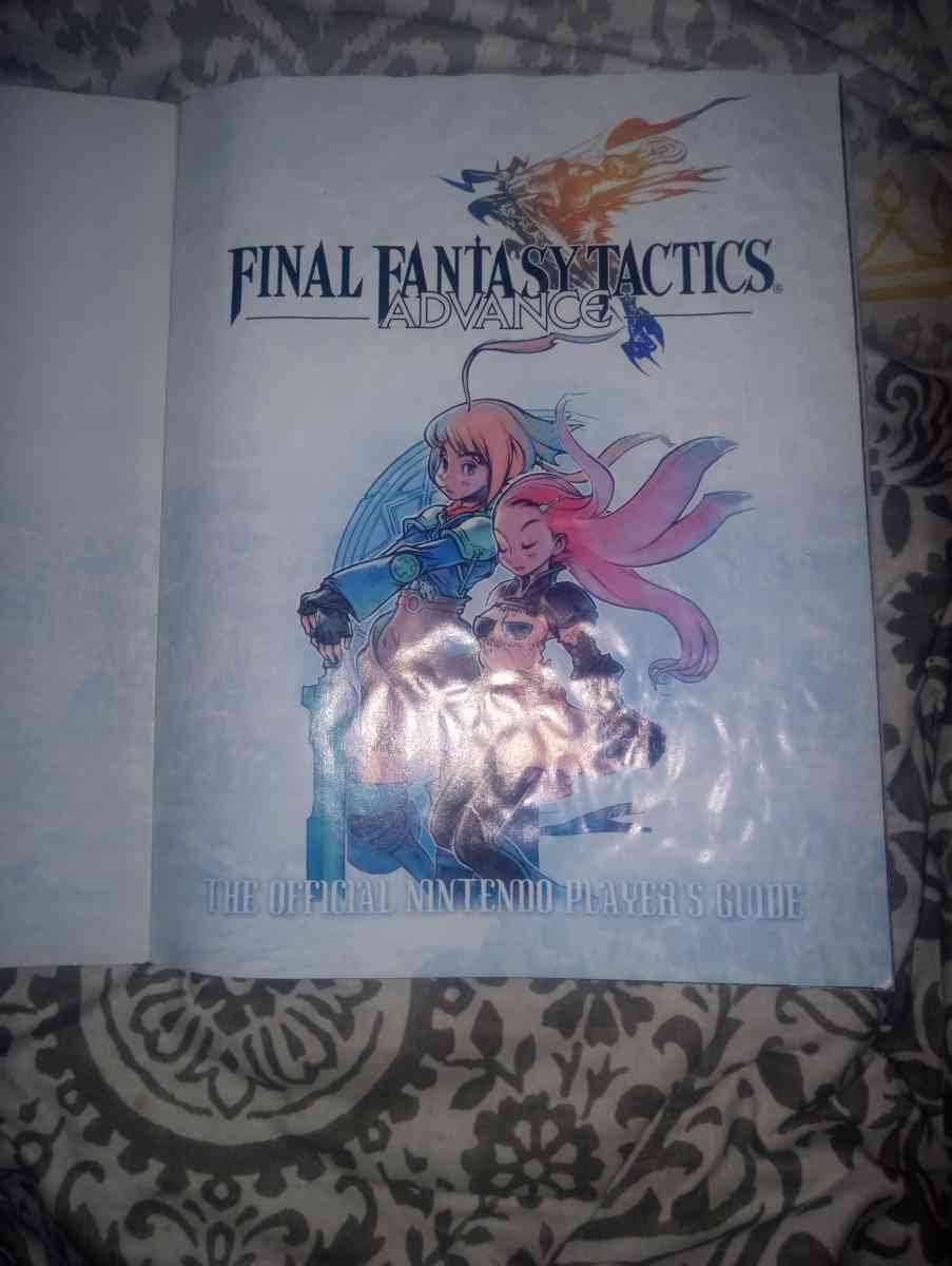 Final Fantasy Tactics Advance guide Book - Jasper, Missouri - FleaMarketBay