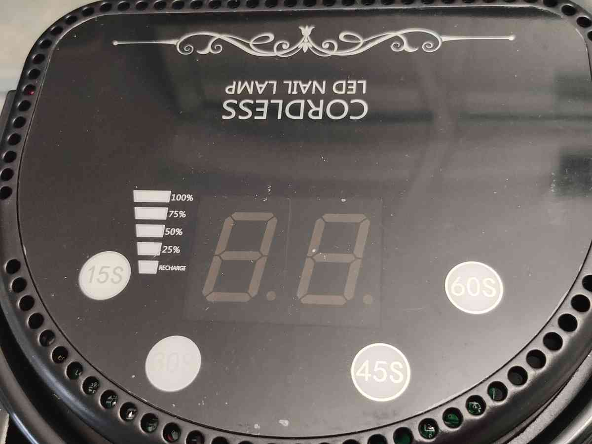 Cordless Led Nail Lamp 64W Pickup by buyer or delivery to an - Fort Lauderdale, Florida - FleaMarketBay