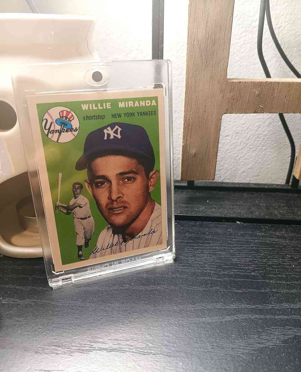1954 Willie Miranda New York Yankees - Asheboro, North Carolina - FleaMarketBay