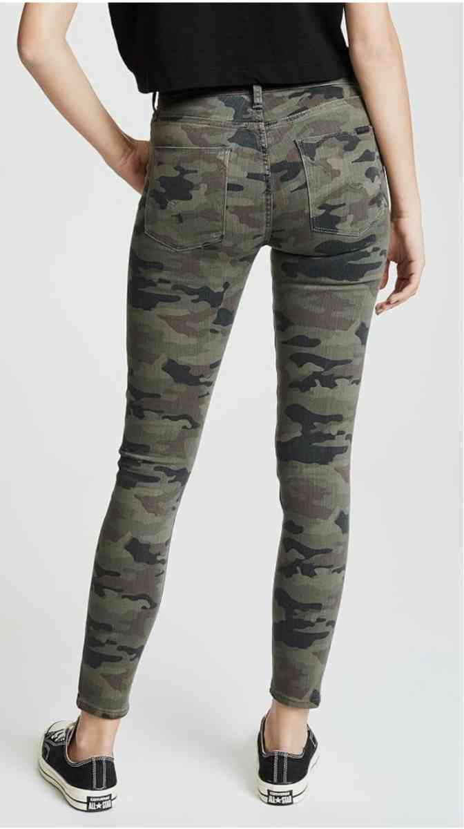Hudson Camouflage High Waist Barbara Supper Skinny Jeans S28 - Newberry, Florida - FleaMarketBay