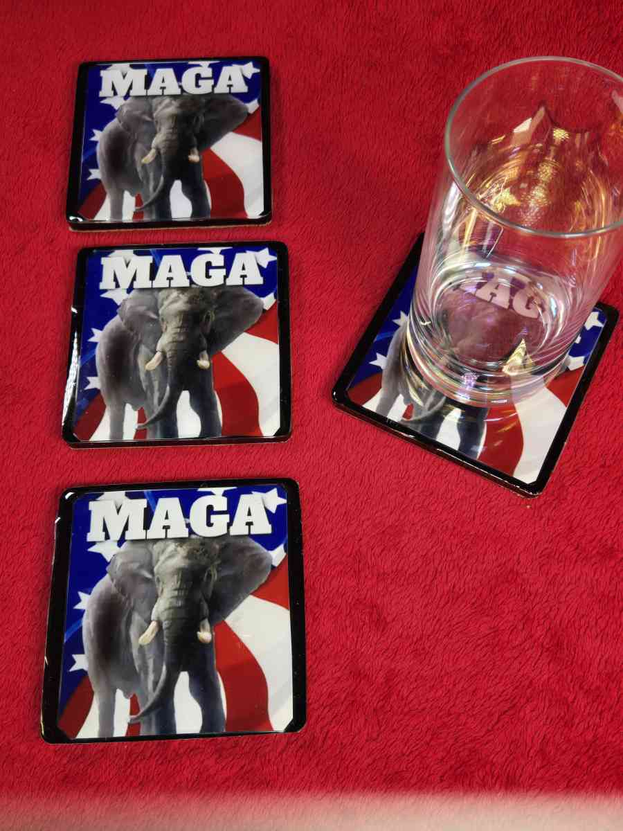 Pro Trump coasters - Alicia, Arkansas - FleaMarketBay